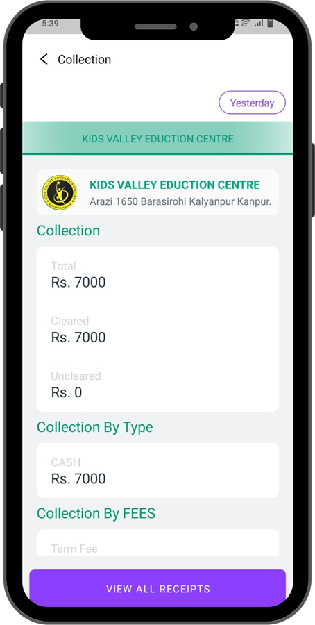 Fee Collection Assistance